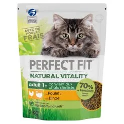 PERFECT FIT NATURAL VITALITY Pollo E Tacchino Per Gatti