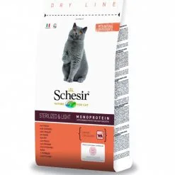 SCHESIR Sterilized Con Pollo Per Gatti Adulti Sterilizzati