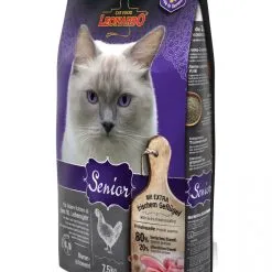 Leonardo Senior Con Pollame Per Gatti Sopra I 10 Anni