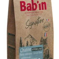 BAB'IN Selective Chaton Grain Free Al Pollo Senza Cereali Per Gattino