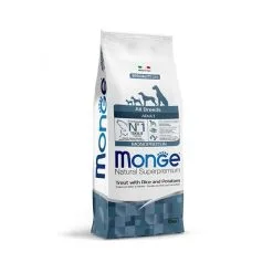 Monge Natural Superpremium Secco Cane All Breeds Adult Trota, Riso & Patate 12 Kg
